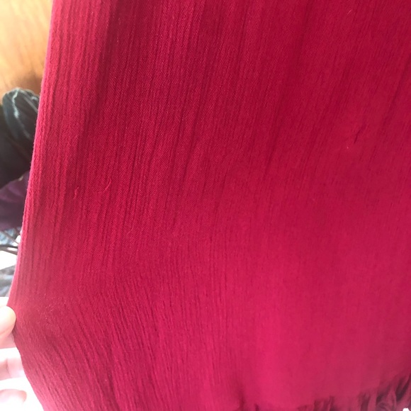 Free People Red Backless Maxi Dress - Picture 9 of 12